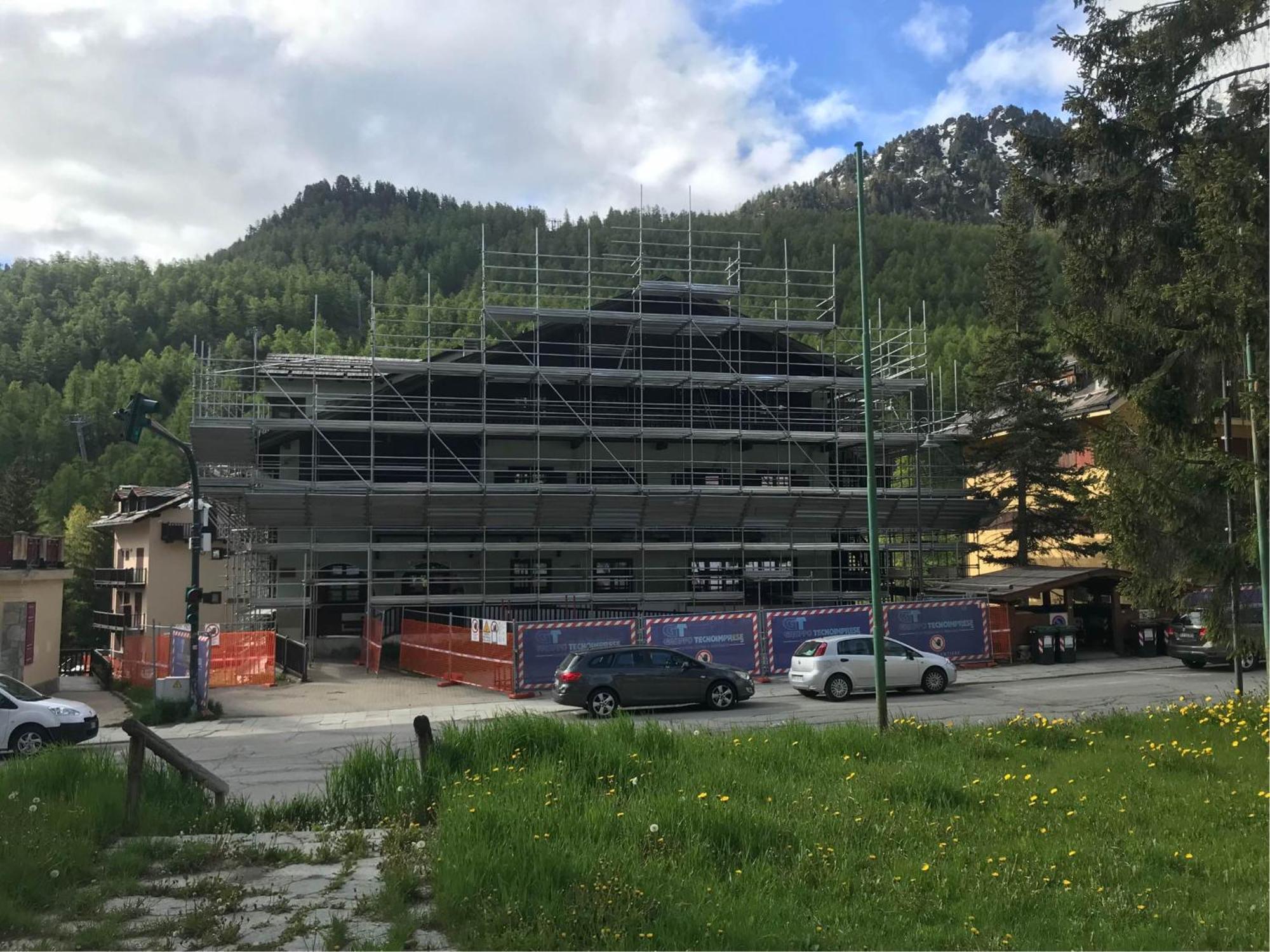 Chalet Della Luna Claviere Buitenkant foto